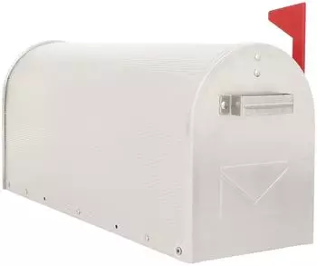 Profirst Mail PM 630 Briefkasten amerikanisch, silber, Aluminium (106655)