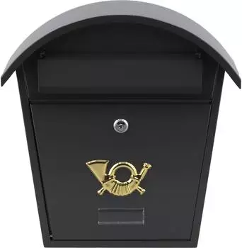 VOREL Briefkasten 380x320x105mm grün (78586)