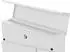 MCW B29 Wandbriefkasten mit Zeitungsfach, pulverbeschichtet, weiß (MCW-B29)