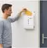 Relaxdays Briefkasten mit Zeitungsfach und Sichtfenster, weiß