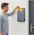 Relaxdays Briefkasten mit Sichtfenster, Zeitungsfach, Metall, anthrazit (10035975)