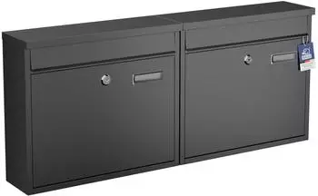 Basi Briefkasten 3er Set (A2170-0902) anthrazit