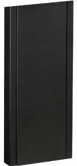 Allux Briefkastenständer 1001S Schwarz