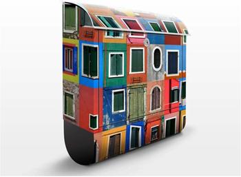 mantiburi Design Briefkasten Fenster der Welt 39 x 46 x 13 cm