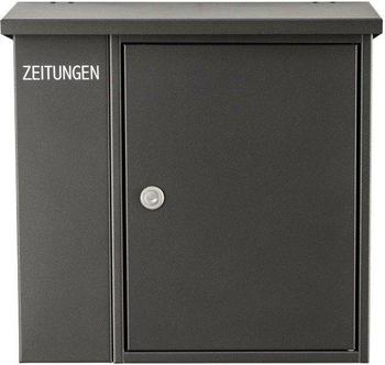 Heibi Briefkasten mit Zeitungsfach Grafit (43661-039)