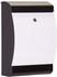 ME-FA Mefa Briefkasten Penguin 303 49,2 x 32,3 x 19,4 cm, tiefschwarz/verkehrweiss (Front)