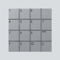 Codiermodul COM 611-02 SM silber (200036514-00)
