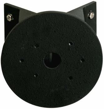 Albert 601005 Eckbock rund aus Aluminium, schwarz-silber