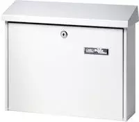 Burg W&auml;chter AMSTERDAM.867W Briefkasten Stahlblech Wei&szlig;