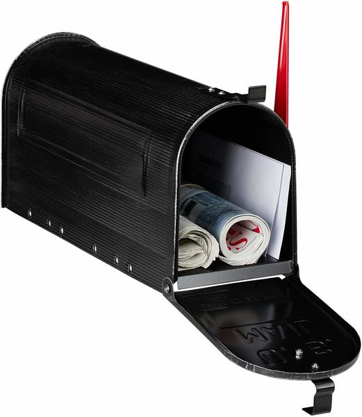 Relaxdays Briefkasten US Briefkasten vintage black