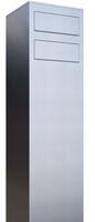 Bravios - Briefkastenanlage Monolith for Two Edelstahl