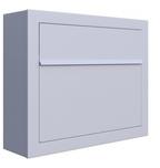 Bravios Briefkasten Elegance Weiß