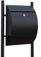 Bravios - Standbriefkasten Sunshine Schwarz