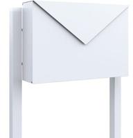 Bravios - Standbriefkasten Letter Weiß