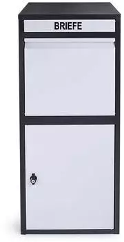 Ondis Korona Postbox grau-schwarz