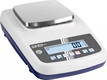Kern & Sohn GmbH EWJ 6000-1M Präzisionswaage 6kg, 0,1g, Justierautomatik, eichfähig (EWJ 6000-1M)