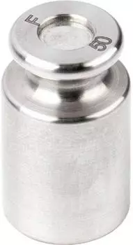 Kern & Sohn GmbH 337-06 Einzelgewicht 50g, OIML F2, Knopf, Edelstahl feingedreht (337-06)