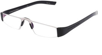 Porsche Design P8801 Lesebrille Silber, Schwarz (P8801-48A10-OS)
