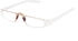 Porsche Design Lesebrille P8801 C Gold / Weiß (P8801-C)