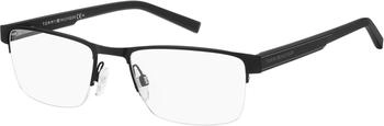 Tommy Hilfiger TH 1996 Optische Fassungen Stahl Schwarz-undurchsichtig Quadratisch (TH1996 003)