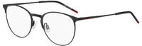 Hugo HG 1290 Herren-Brille inkl. Gl&auml;ser Vollrand Panto Metall-Gestell 52/19/145,