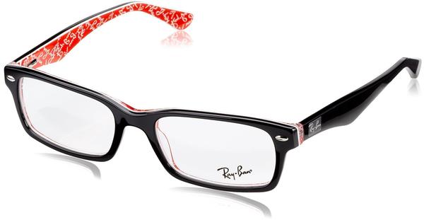 Ray-Ban RX5206 2479 (black-red texture)