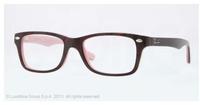Ray-Ban RB 1531 Jugend-Brille inkl. Gl&auml;ser Vollrand Quadratisch Acetat-Gestell