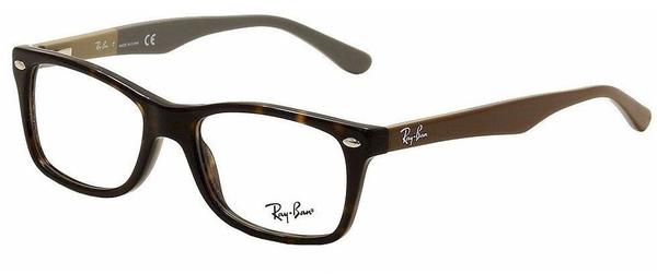 Ray-Ban RX5228 5545 (havanna/brown on beige-grey)