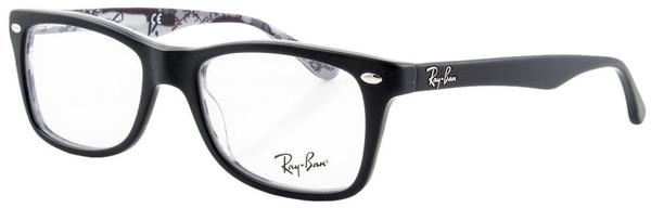 Ray-Ban RX5228 5405 (top black on texture)