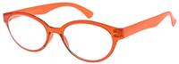 I NEED YOU Marlene Orange, Retro-Kunststoffbrille Dioptrien +01.50)