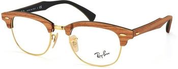 Ray-Ban Clubmaster Wood RX5154M 5560 (brown gold)