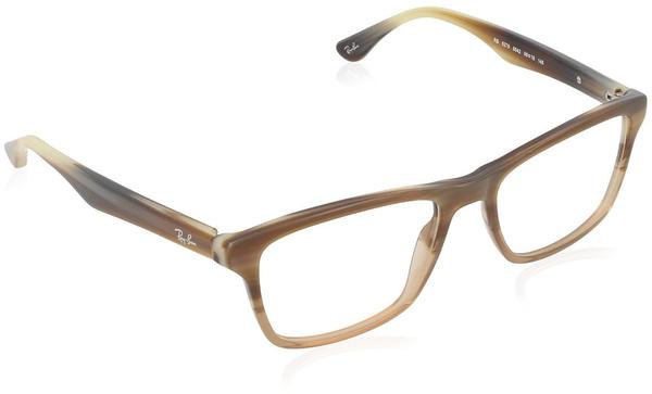 Ray-Ban RX5279 5542 (brown horn gradient transparent beige)