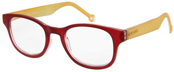 I NEED YOU - Rio Kunststoffbrille rot-gelb+02.00 DPT