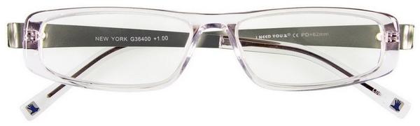 I Need You Lesebrille New York G36400 +1.50 DPT kristall silber