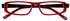 I NEED YOU Lesebrille New York G36300 +1.00 DPT rot schwarz