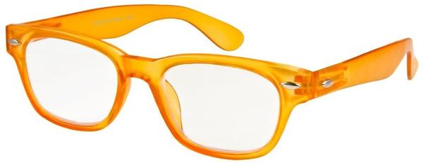 I NEED YOU Woody limited orange Retro-Kunststoffbrille