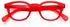 See Concept Lesebrille Collection C +1.00 DPT red crystal soft