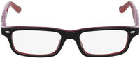 Ray-Ban Junior top black on red (RY1535 3573)
