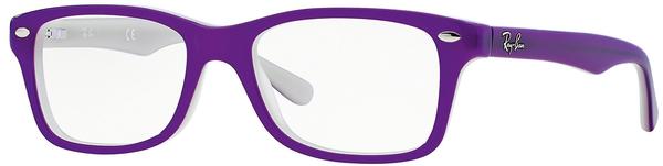 Ray-Ban RY1531 3591 (top violet on opal ice)
