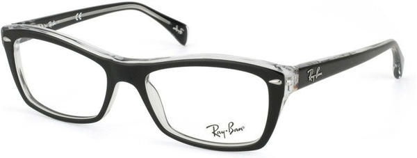 Ray-Ban RX5255 2034 (top black on transparent)
