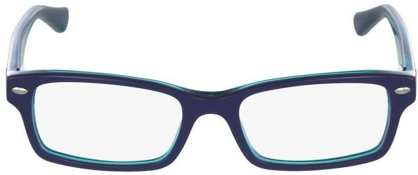 Ray-Ban Junior (RY1530 3587) top blue on azure transparent