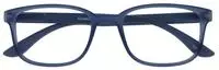 I NEED YOU RAINBOW Unisex-Brille Vollrand Quadratisch Kunststoff-Gestell, blau