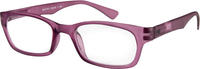 I NEED YOU Master Retro-Kunststoffbrille aubergine+03.00 DPT