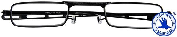 I NEED YOU Lesebrille 9MM +2.00 DPT schwarz