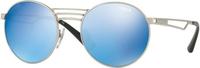 Vogue VO4044S 323/55 (brushed silver/blue mirror blue)