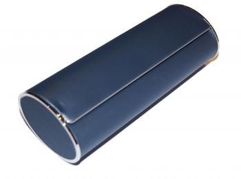 Duggert Etuis großes ovales Etui "SILVIE" mit Magnetverschluss in versch. Farben blau