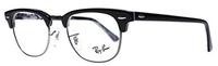 Ray-Ban Clubmaster RX5154 5649 (black/pewter on grey)