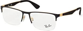 Ray-Ban RX6335 2890 (black polished on gold)