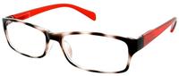 Lensspirit Lesebrille Smile +2.50 DPT braun rot