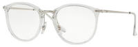 Ray-Ban RX7140 Unisex-Brille inkl. Gl&auml;ser Vollrand Panto Kunststoff-Gestell